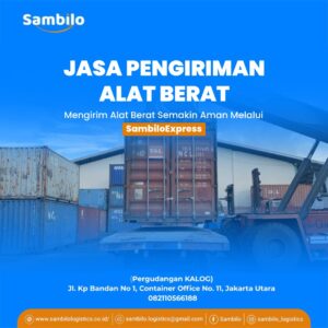 Read more about the article Jasa Pengiriman Alat Berat di Indonesia Mudah dan Aman