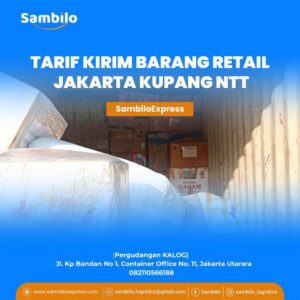 Read more about the article TARIF KIRIM BARANG RETAIL JAKARTA KUPANG NTT