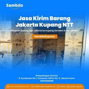 Read more about the article Jasa Kirim Barang Jakarta Kupang NTT