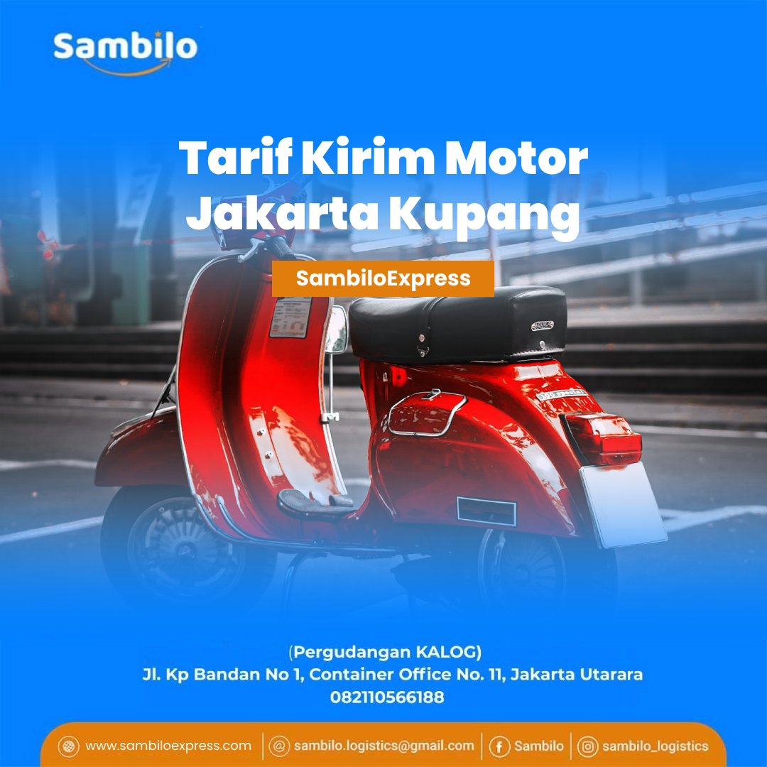 Read more about the article Tarif Kirim Motor Jakarta Kupang NTT