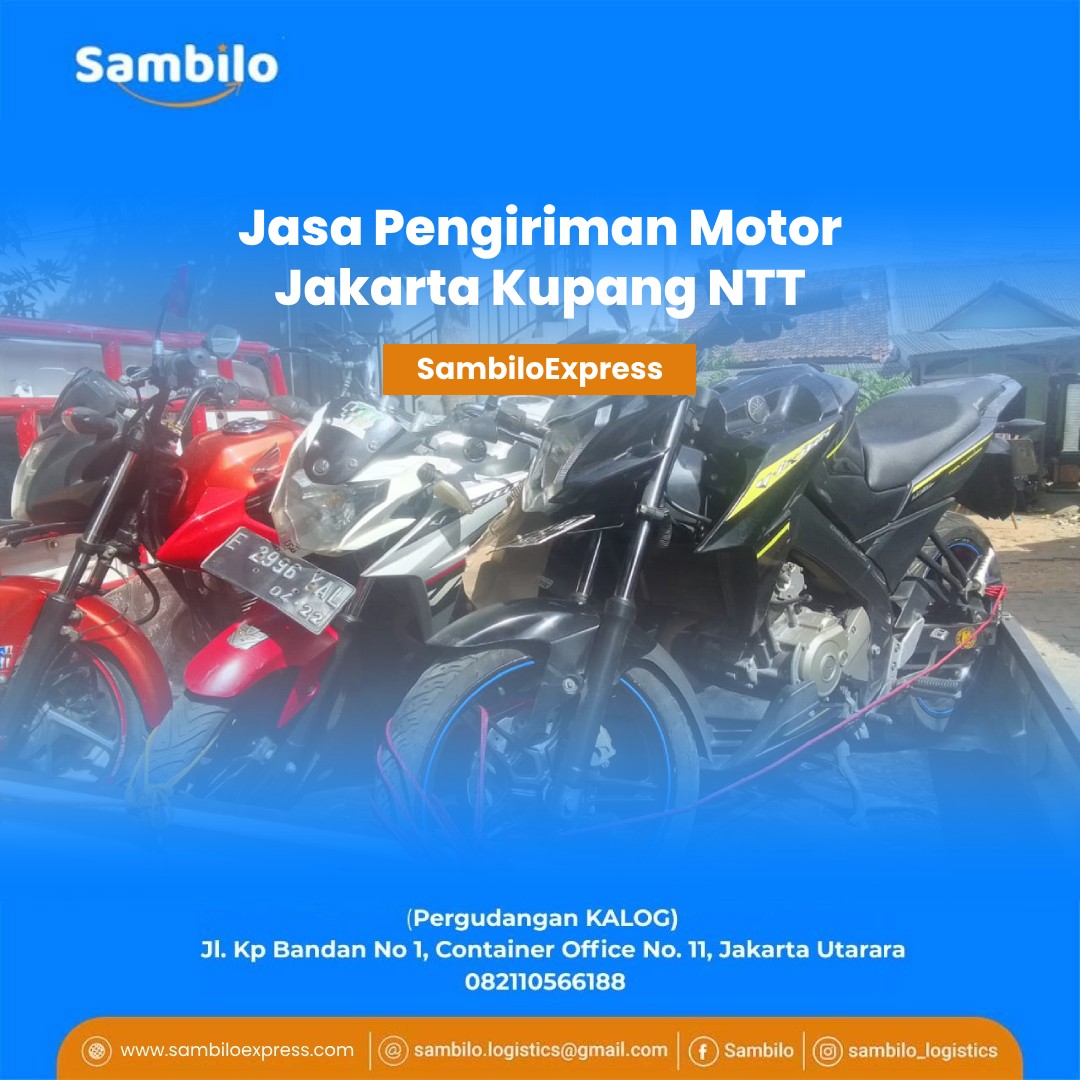 You are currently viewing Jasa Pengiriman Motor Jakarta Kupang NTT